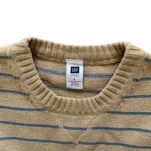Gap Men’s Striped Sweater Size L